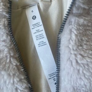 Lululemon Sherpa Half zip